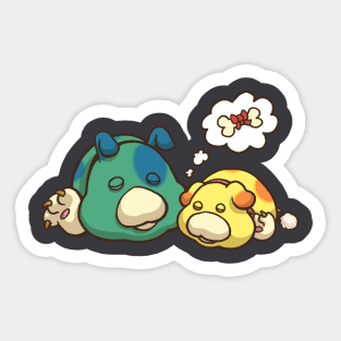 Loyal Pikmin Pups Sticker